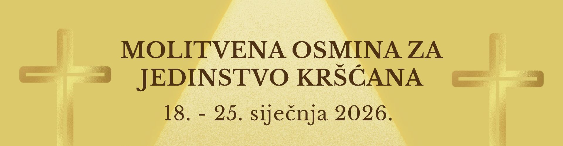 ​Molitvena osmina za jedinstvo kršćana u Zagrebu i okolici